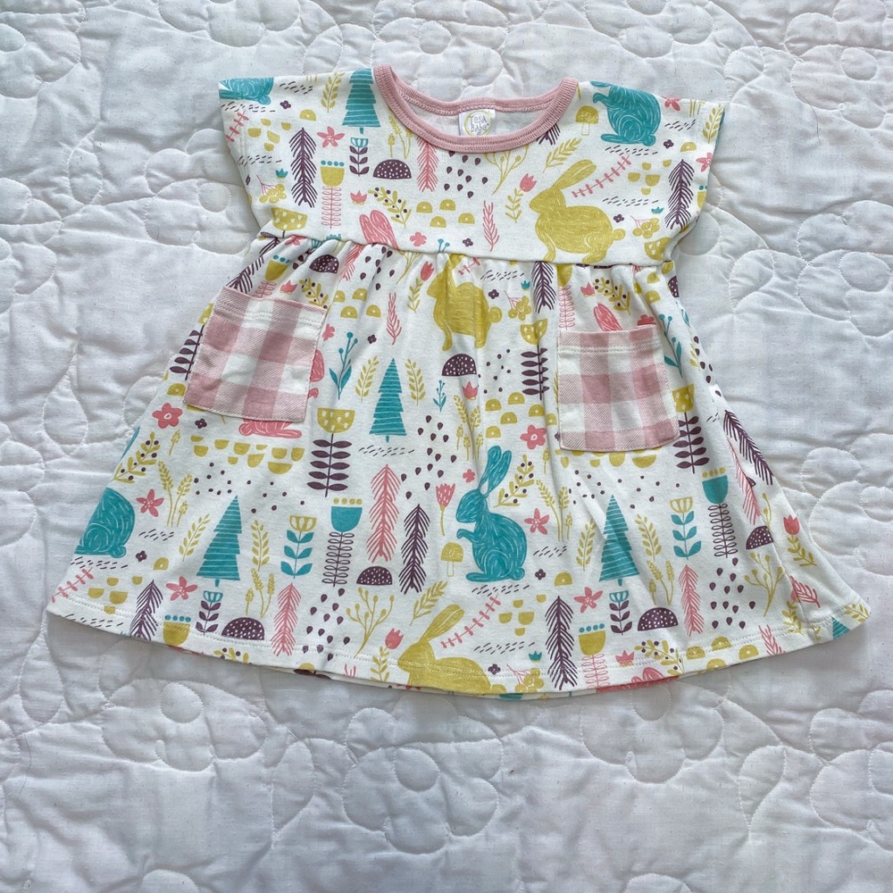 Tesa Babe Animal Print Kids Dress